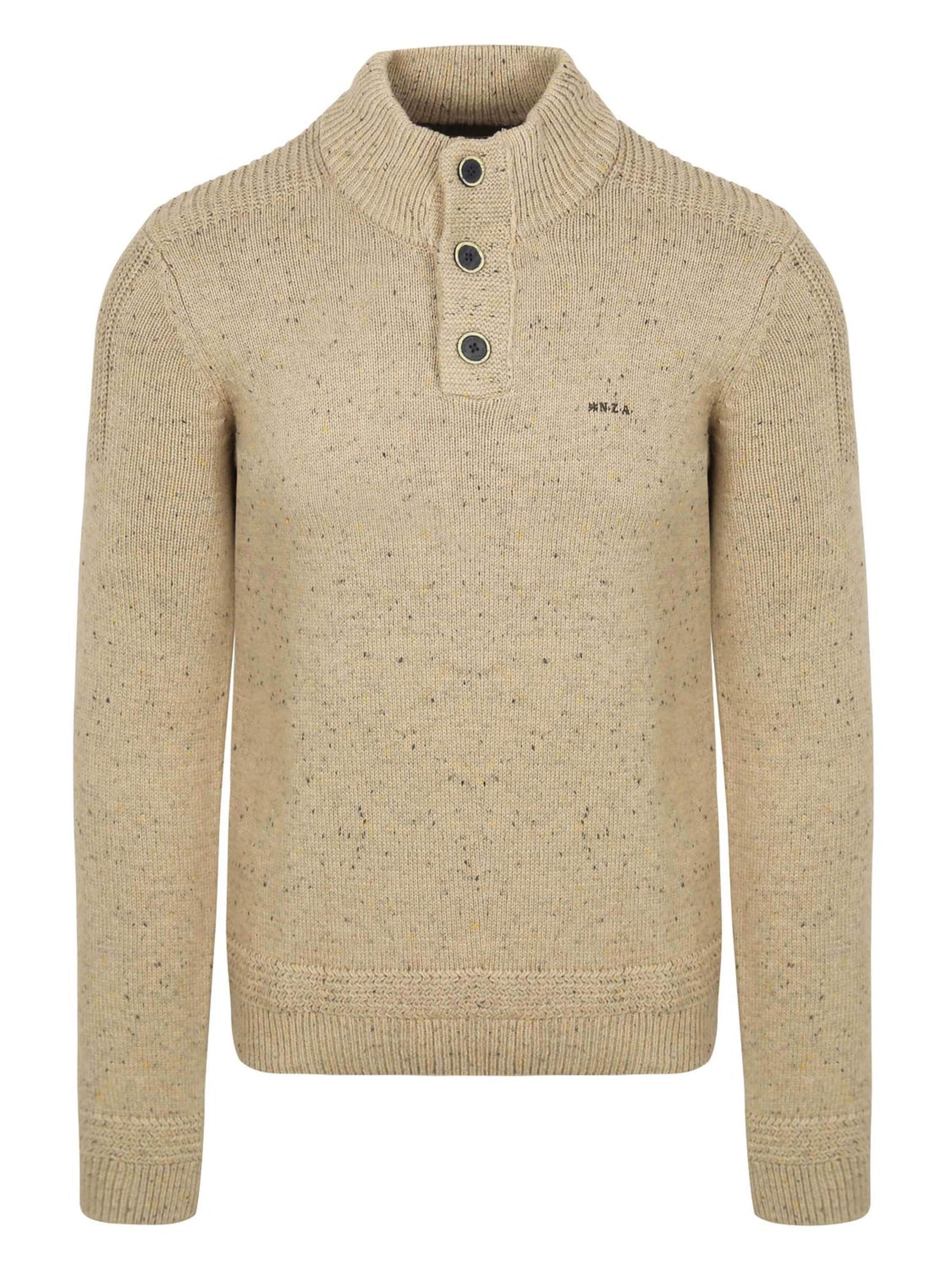 Pull-over 'Conor' NZA New Zealand Auckland en beige : devant