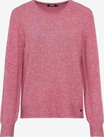 Olsen Sweater 'Henny' in Pink: front