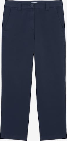 Marc O'Polo DENIM Tapered Chino in Blauw: voorkant