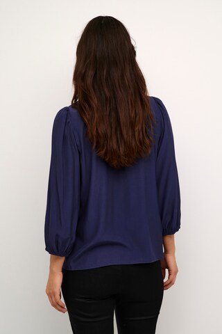 CULTURE Bluse in Blau