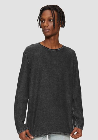 QS Sweter w kolorze czarny