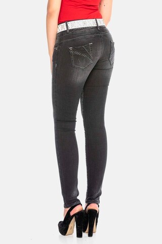 CIPO & BAXX Slimfit Jeans in Zwart