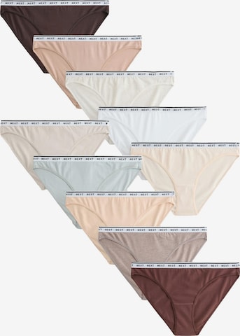 Slip de la Next pe bej: față