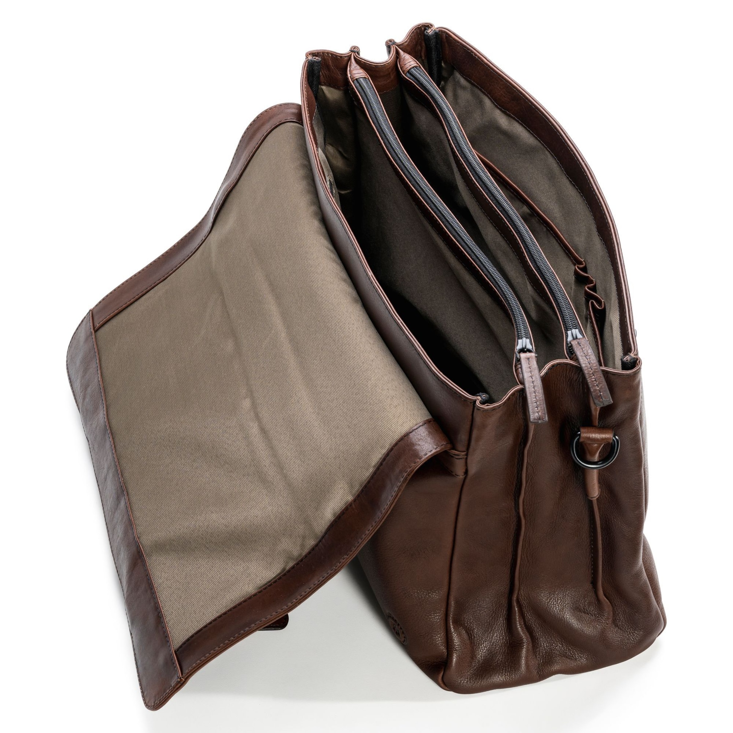 Borsa portadocumenti di Farmhood in marrone