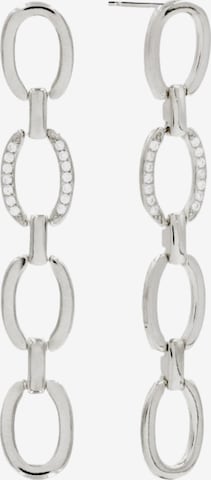 Boucles d'oreilles THE-ARE en argent : devant