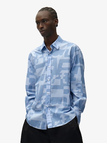 Regular fit Camicia di ARTE ANTWERP in blu: frontale