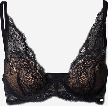 Soutien-gorge 'Gia' Lindex en noir : devant