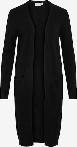 Cardigan 'VIRil' VILA en noir : devant