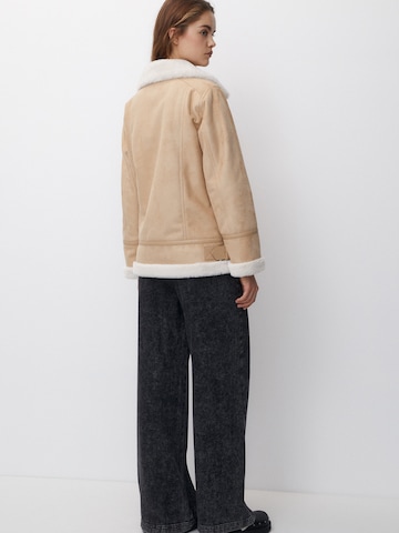 Pull&Bear Winterjas in Beige