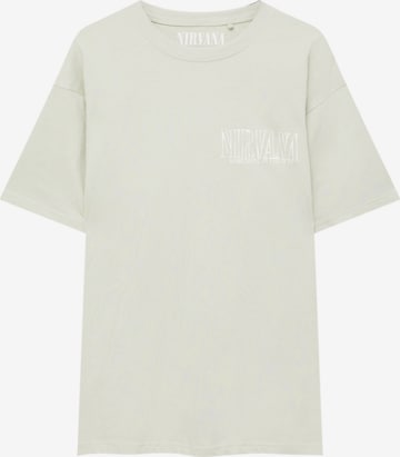 Pull&Bear T-Shirt in Grün: predná strana