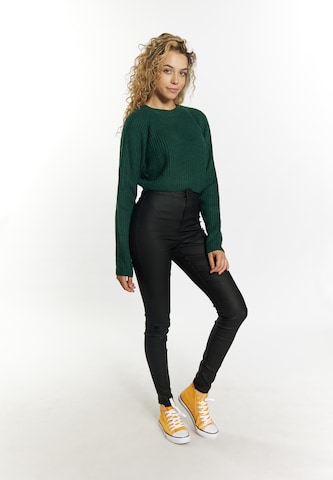 MYMO Пуловер 'Blonda' в зелено