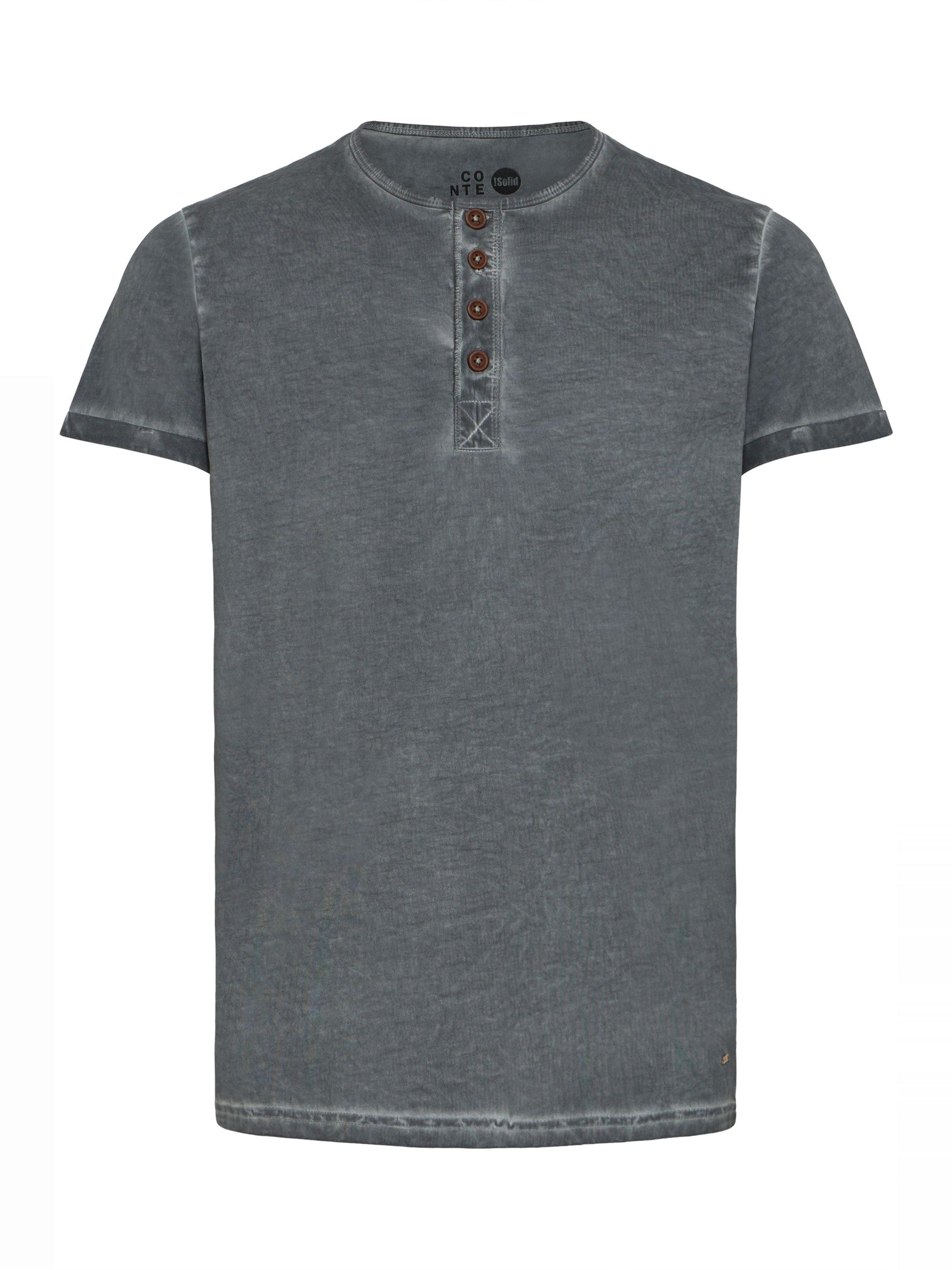 !Solid - Camisa 'Tihn' em cinzento: frente