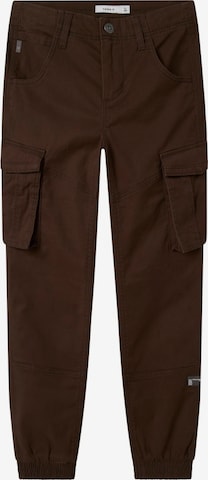 Pantalon 'Bamgo' NAME IT en marron : devant