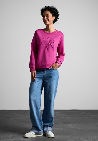 STREET ONE Sweatshirt in Pink