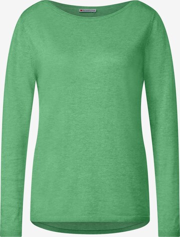 STREET ONE Sweater in Green: front