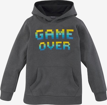 Kidsworld Sweatshirt in Grey: front
