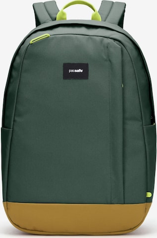 Pacsafe Rucksack 'Go ' in Grün: Vorderseite