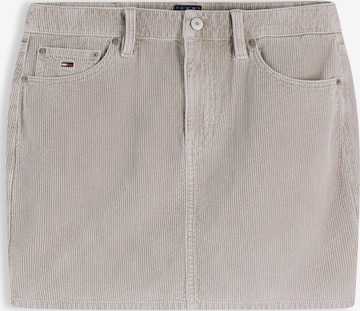Jupe Tommy Jeans en gris : devant