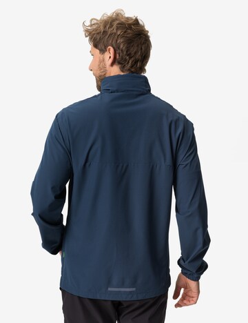 VAUDE Athletic Jacket 'Cyclist Air' in Blue