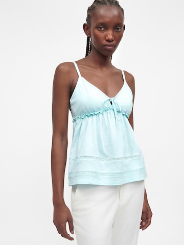 Top di HOLLISTER in blu