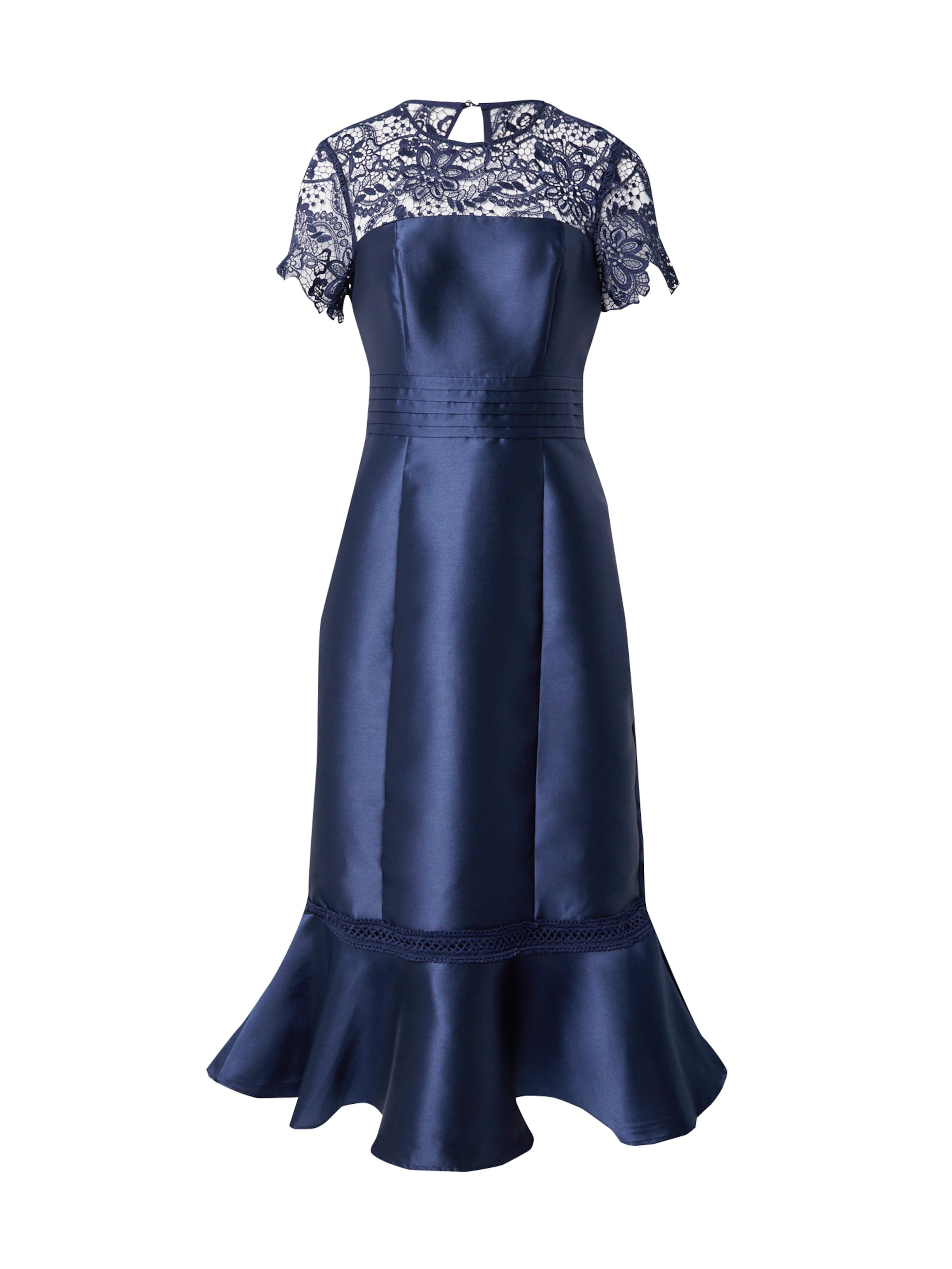 Coast Рокля за коктейл в синьо: отпред