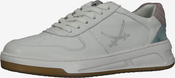 Sneaker bassa di SANSIBAR in bianco: frontale
