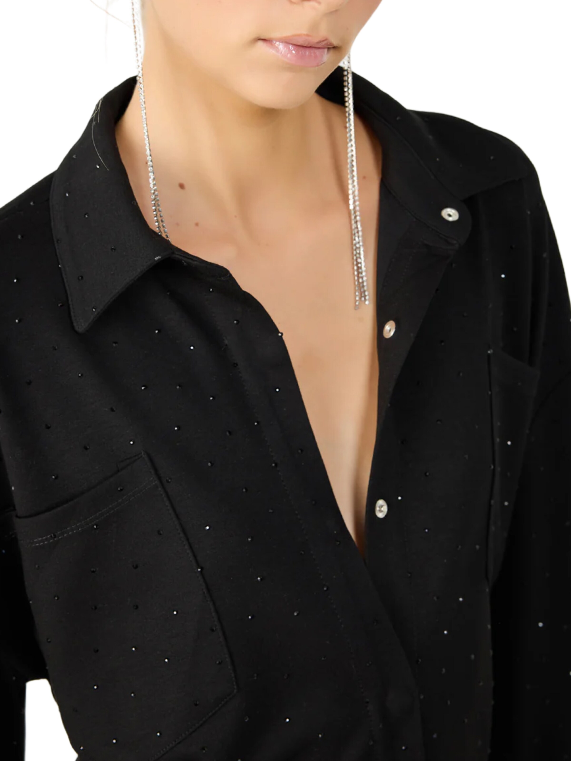 No Matter What Blouse in Black