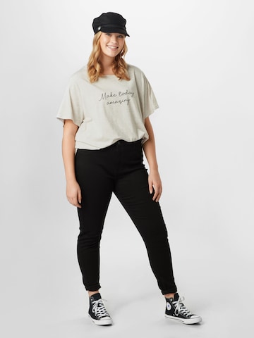 Noisy May Curve Skinny Jeans 'Callie' in Zwart