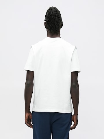 BOSS T-Shirt 'Insignia' in Weiß