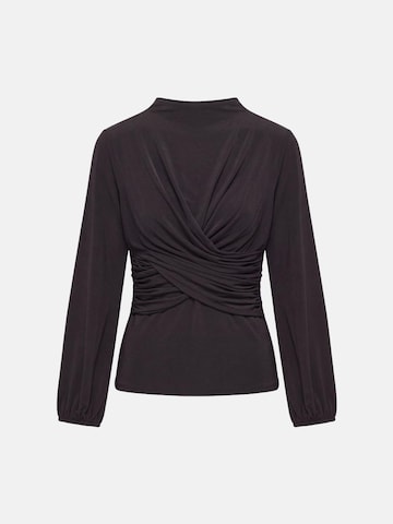Camicia da donna 'Draped Blouse' di Touché Privé in nero