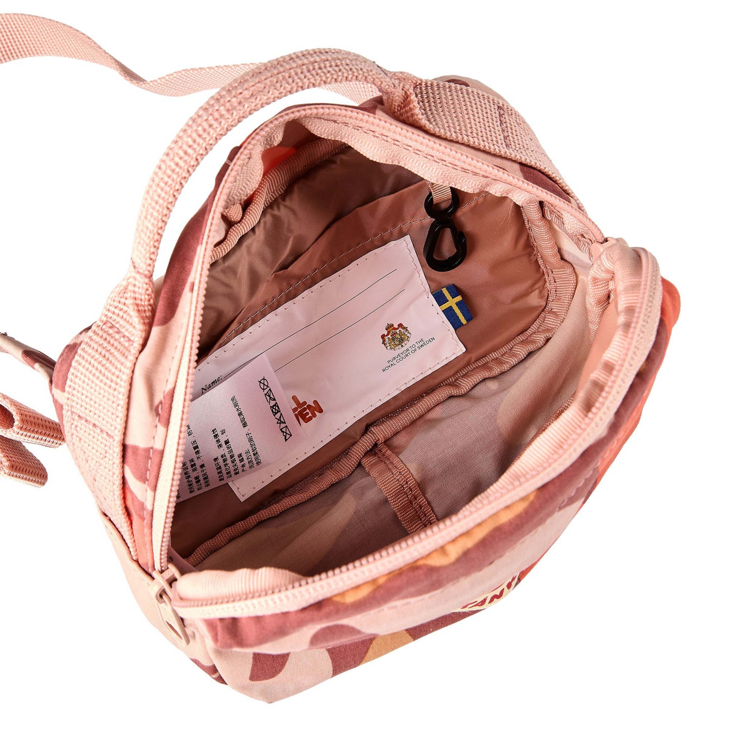 Fjällräven Heuptas 'Kanken Graphics' in Oranje