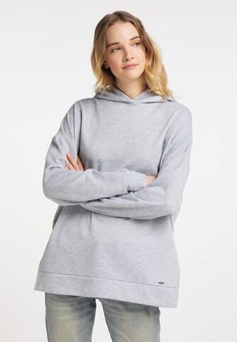 Sweat-shirt DreiMaster Vintage en gris : devant