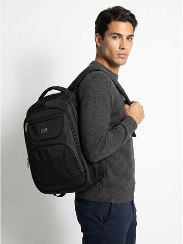 Zaino 'Zaino Coveri Collection Poliestere - Unisex Casual con Zip' di Coveri Collection in nero