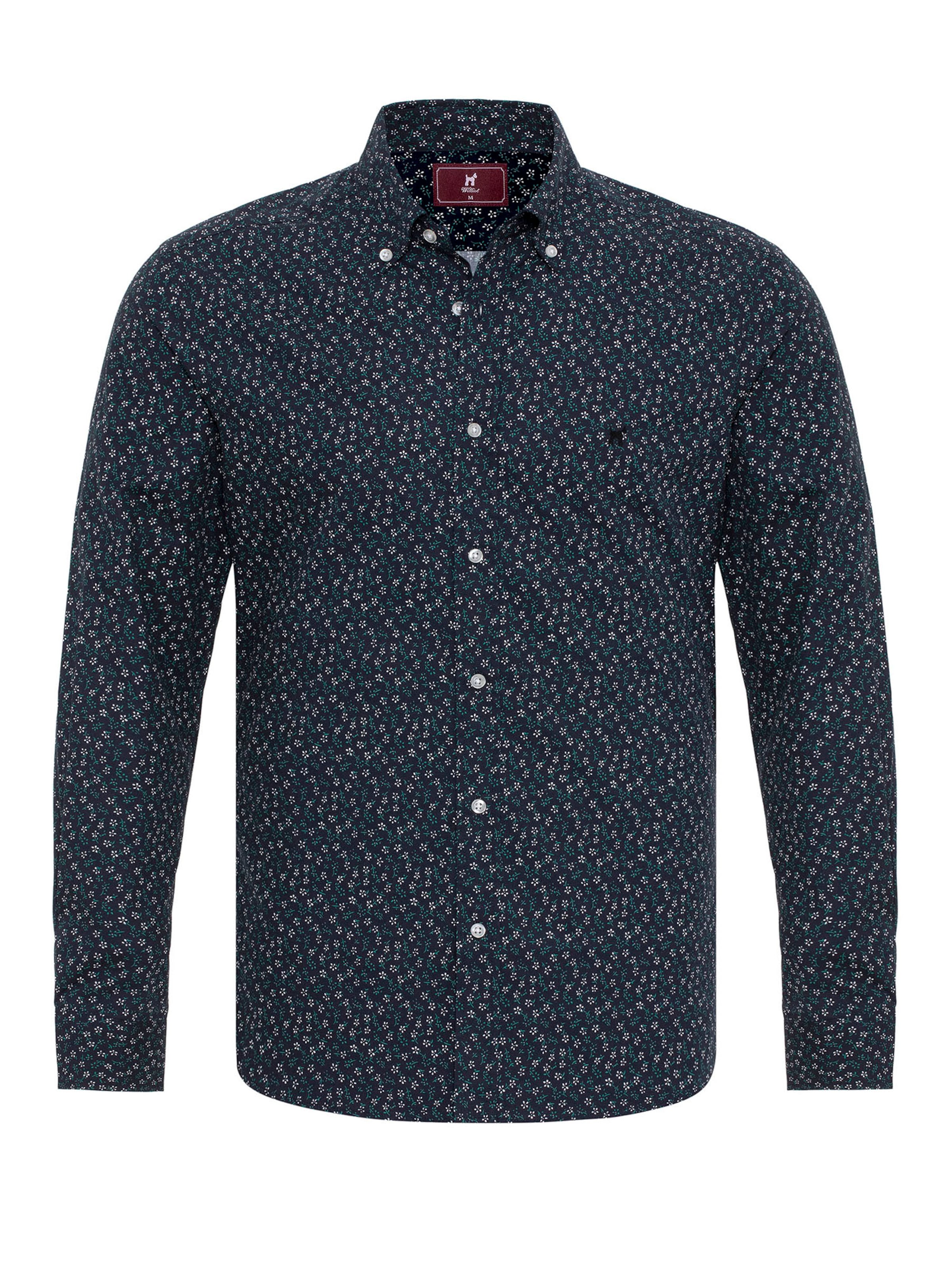 Williot - Ajuste regular Camisa en azul: frente