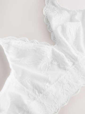 Bustier Soutien-gorge Next en blanc