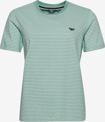 Superdry Shirt in Groen: voorkant