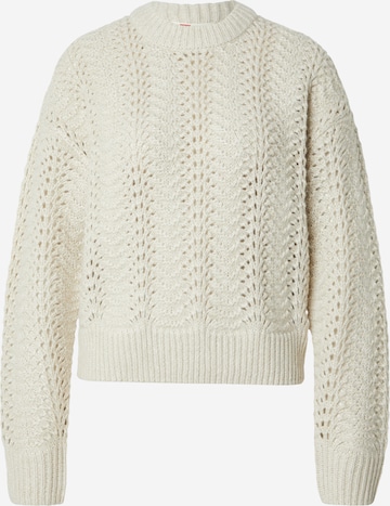 Pulover 'CHARLOTTE' de la LEVI'S ® pe alb: față
