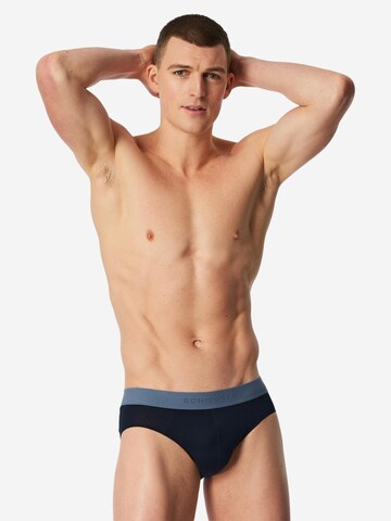 SCHIESSER Slip ' 95/5 ' in Blue: front