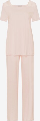 Hanro Pyjama 'Emma' in Roze: voorkant