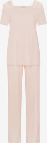 Hanro Pyjama 'Emma' in Roze: voorkant