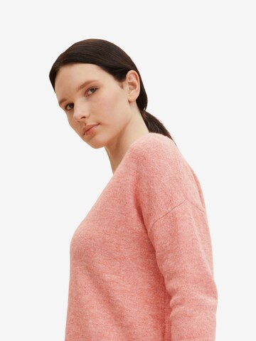 TOM TAILOR DENIM Sweater in Pink