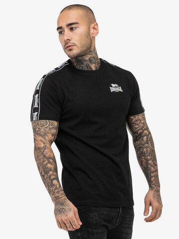 LONSDALE T-Shirt 'Brindister' in Schwarz: Vorderseite