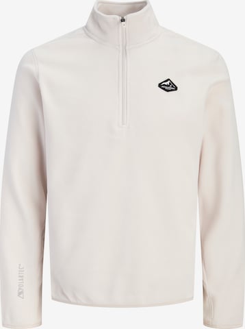 Jack & Jones Junior Sweater 'JJSTIGNES' in Beige: front