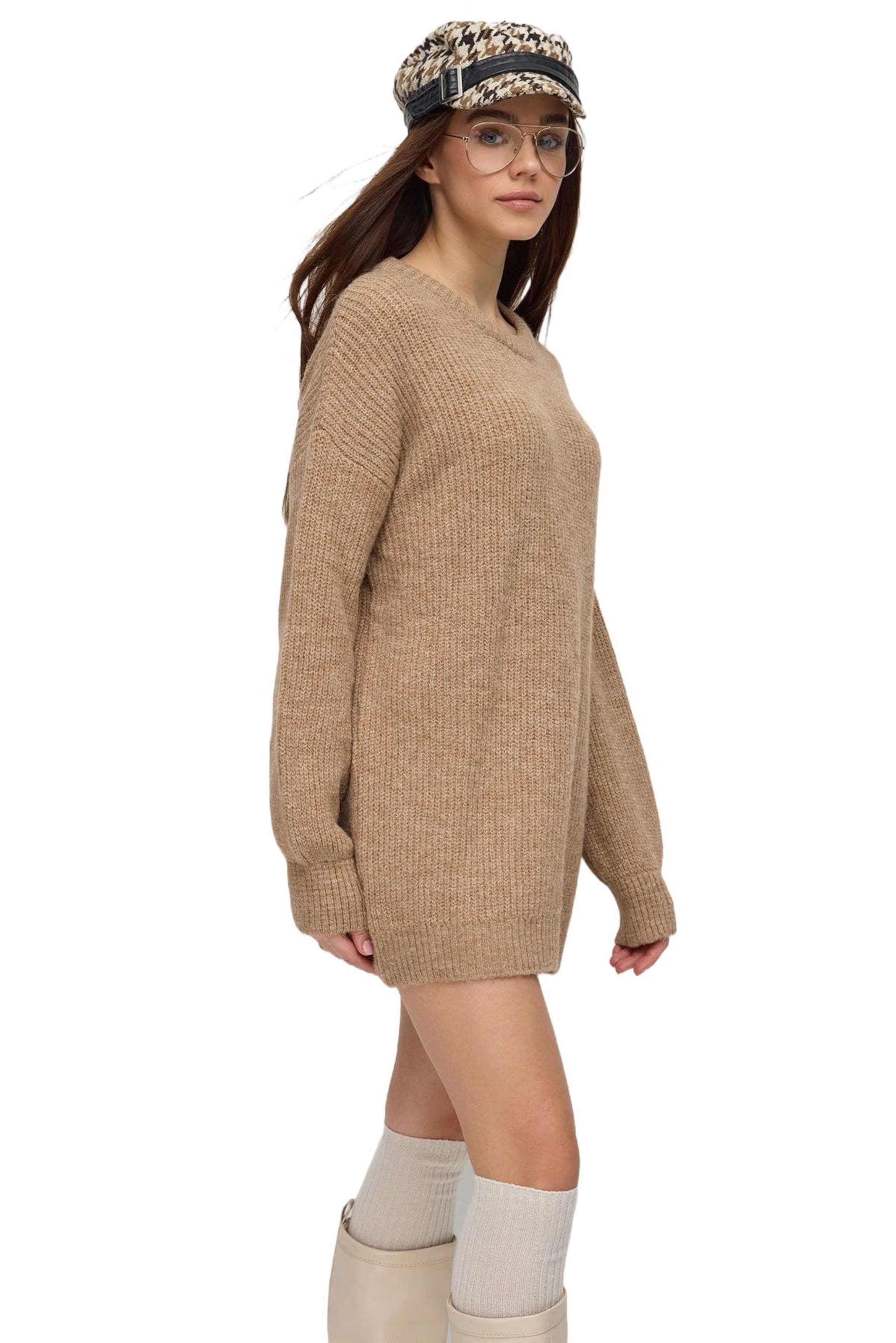 No Matter What Kleid in Beige