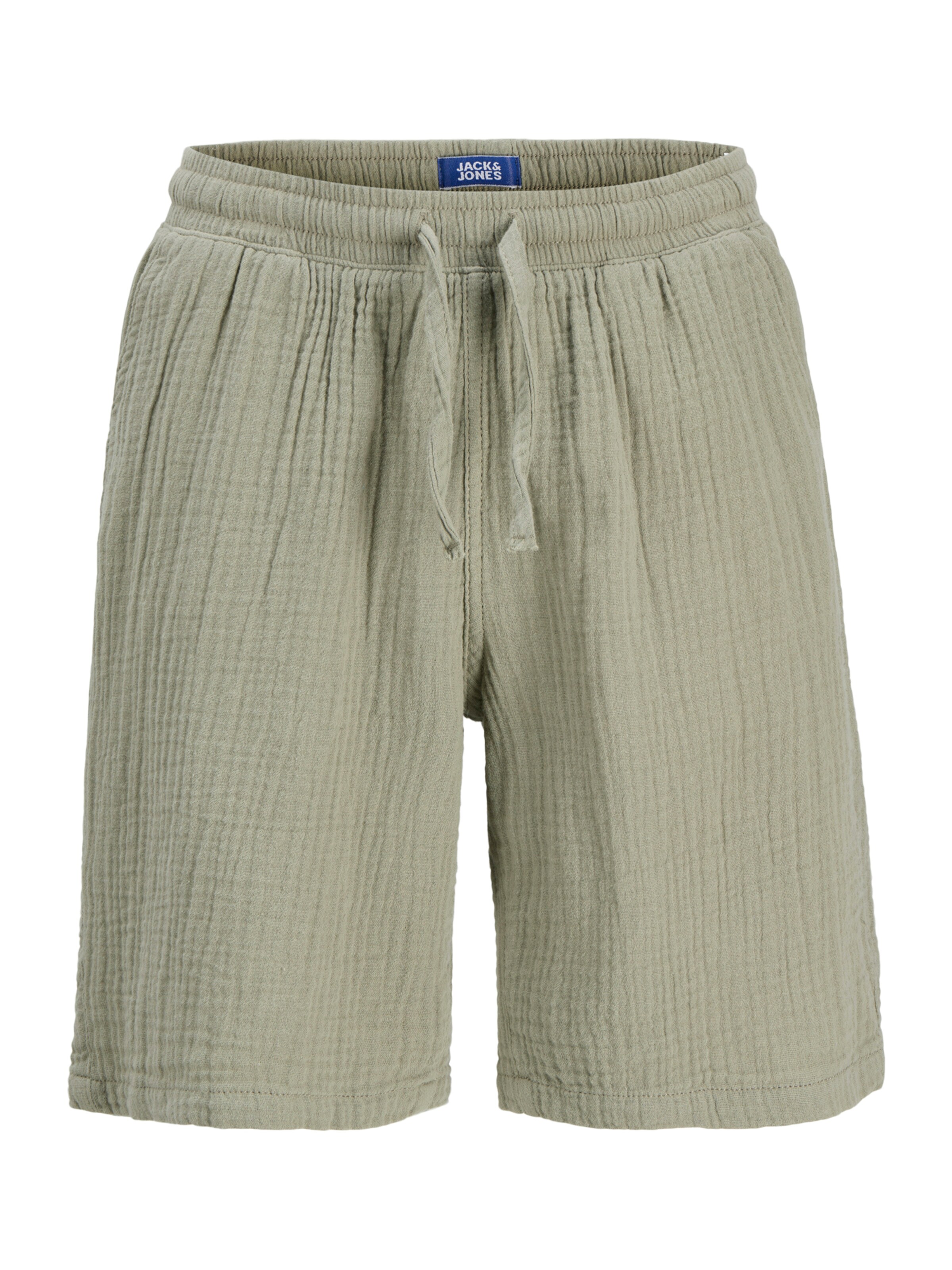 Jack & Jones Junior Regularen Hlače 'JPSTJAIDEN PATRAS' | zelena barva: sprednja stran