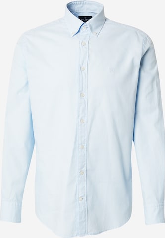 Hackett London Regular Fit Skjorte i blå: forside