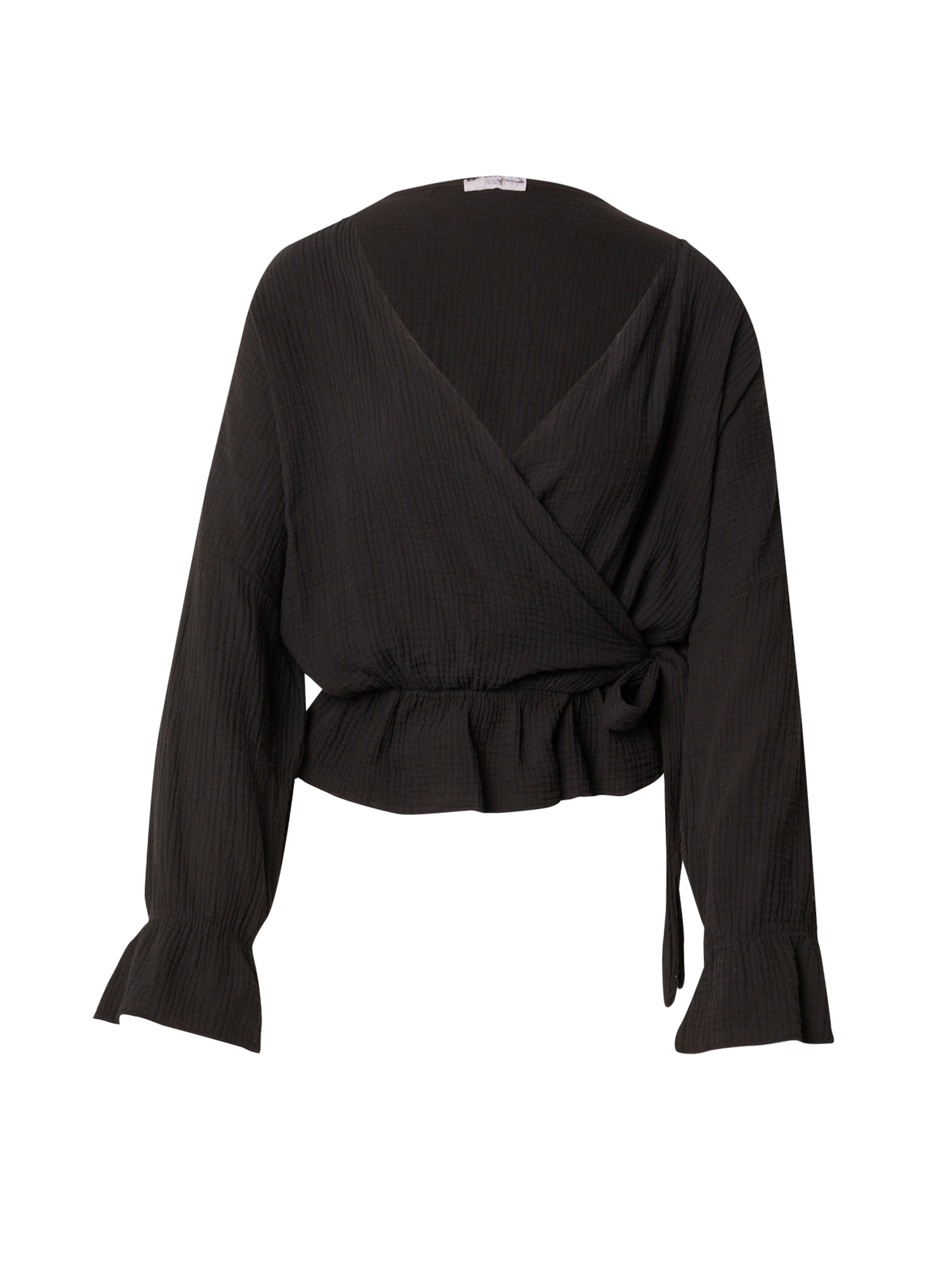 Hailys Blus 'Manna' i svart: framsida