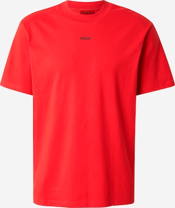 T-Shirt 'Dapolino' HUGO en rouge : devant