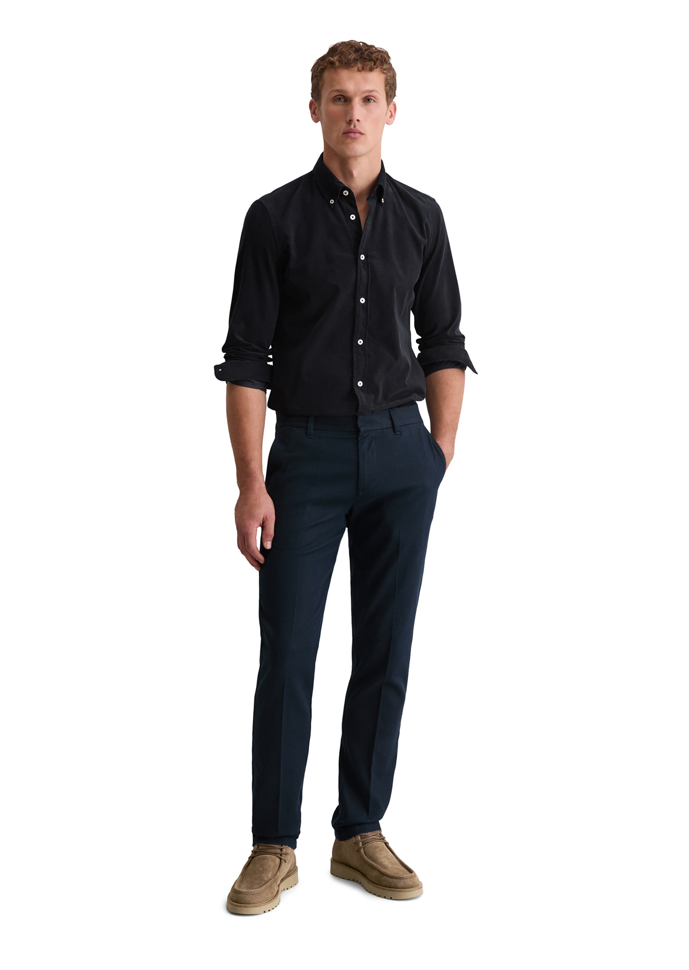 Marc O'Polo Slim fit Button Up Shirt in Blue