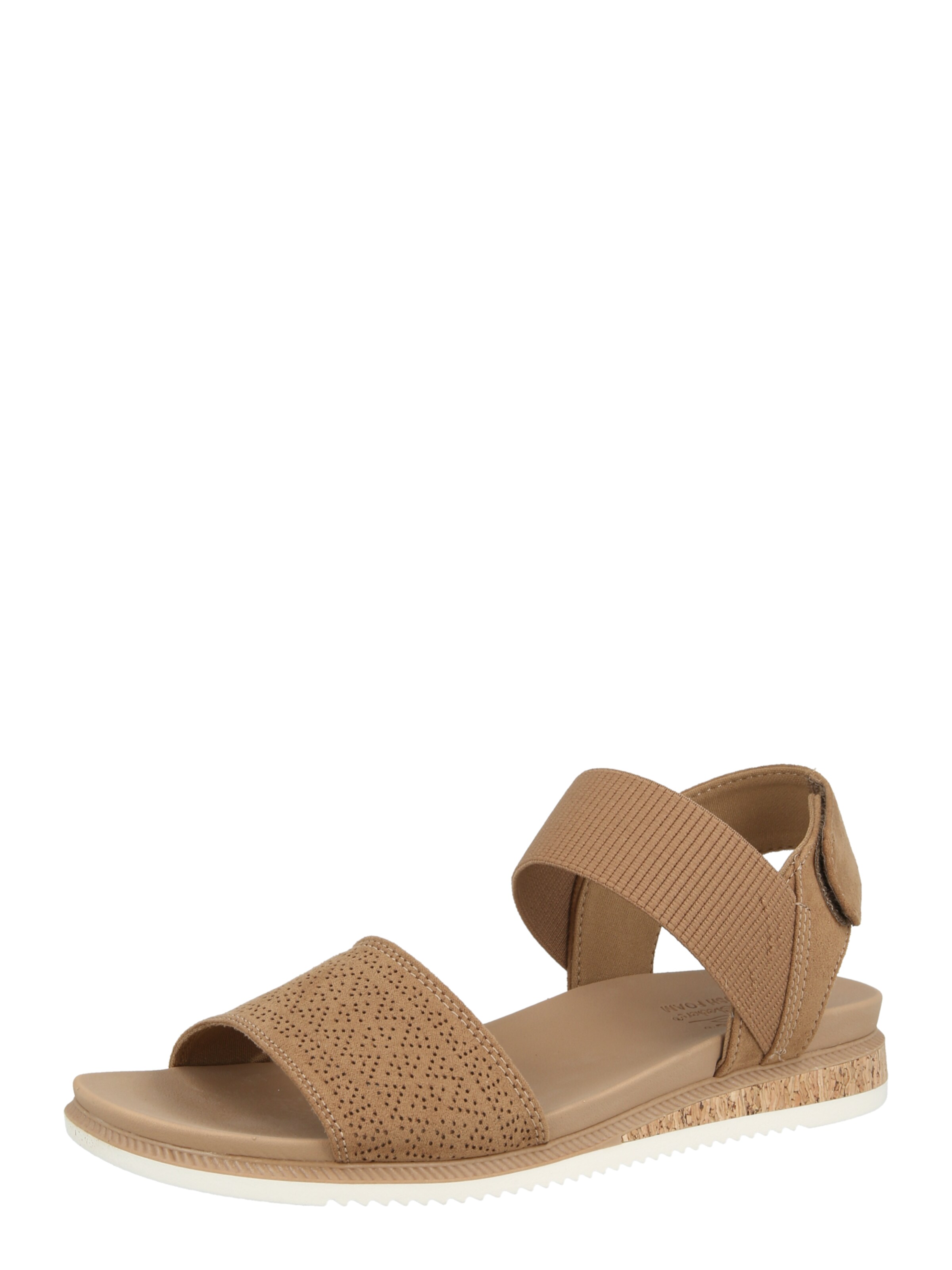 SKECHERS Sandaal 'DESERT KISS' in Bruin: voorkant